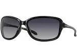 Oakley Cohort Polarized Sunglasses-Polished Black-Grey Gradient