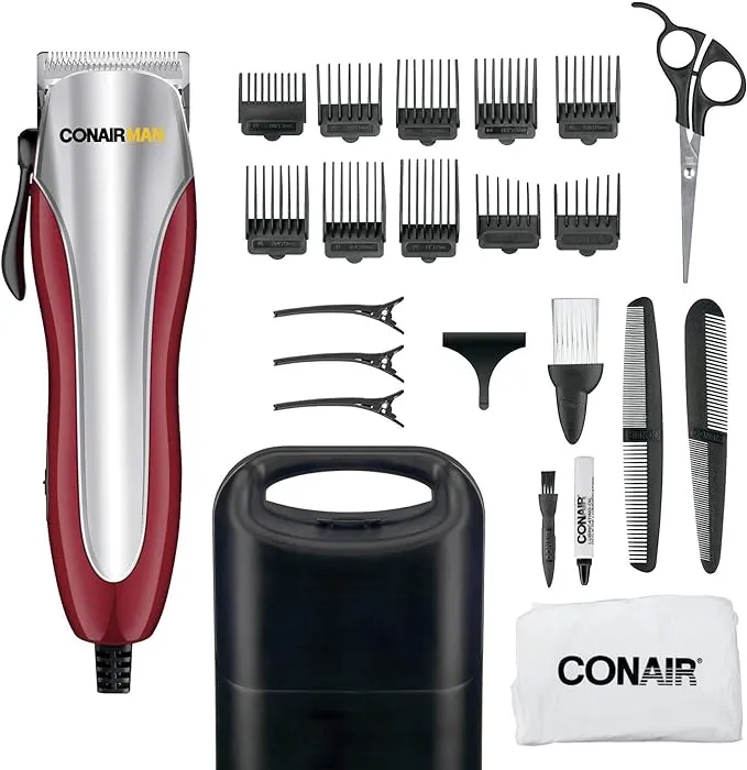 ConairMAN Ultra-Cut Hair Clippers for Men 23-piece Hair Clipper