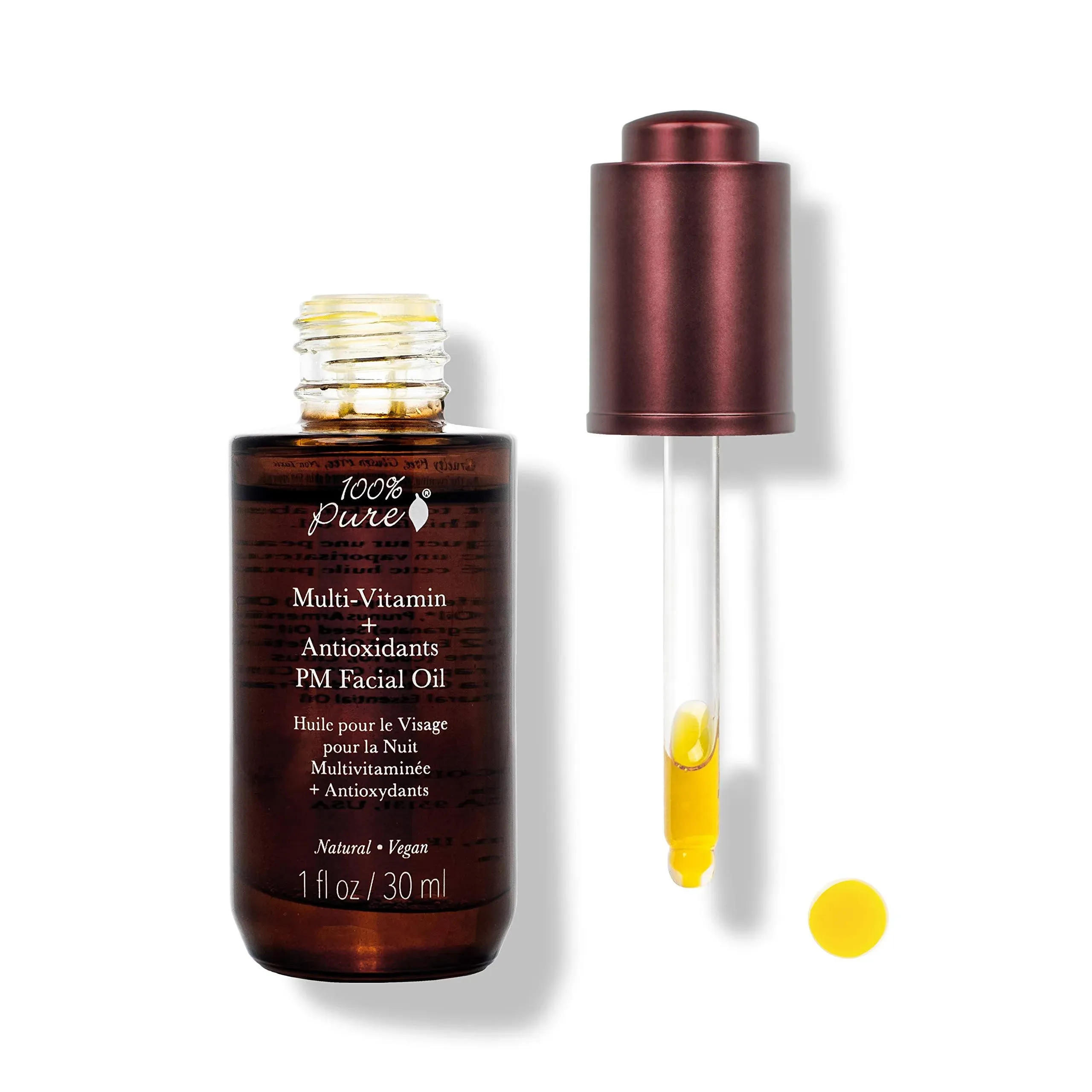 100% Pure Multi-Vitamin   Antioxidants PM Facial Oil