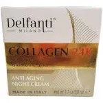 Delfanti Milano 24K Collagen Anti Aging Night Cream - 1.7 oz