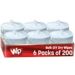 Standard Multi-Task Wipes, 200 Wipe, PK6