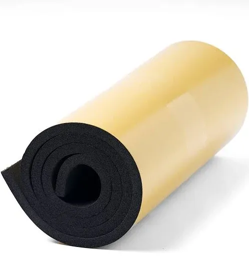 by Big UGGLY Foam Multiple Use, Auto Boat RV Insulation Roll, Medium Density Foam Padding with Adhesive, 60” x 16” x 1/2"