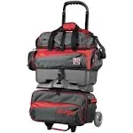 Strikeforce Konvoy 4-Ball Roller Bowling Bag Black/Carbon