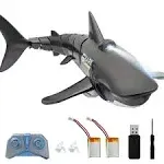 2.4G Remote Control Shark Toy 118 Scale High Simulation Shark Shark for Swimm...