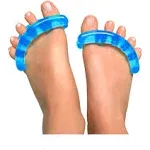 Original YogaToes - Small Sapphire Blue: Toe Stretcher & Toe Separator. Fight Bunions, Hammer Toes, Foot Pain & More!