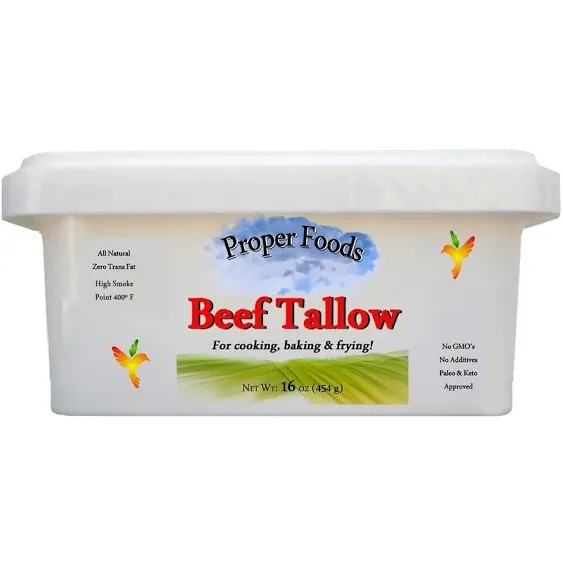 Proper Food's 100% Grass-Fed Beef Tallow