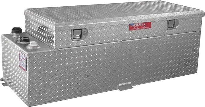 RDS 60 Gallon Transfer Auxiliary Fuel Tank with Toolbox Combo