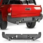 Nilight Rear Step Bumper for Toyota Tacoma (2016-2023)