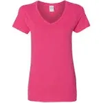 Gildan ® Women's Heavy Cotton ™ 100% Cotton V-Neck T-Shirt. 5V00L