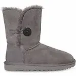 UGG Bailey Button II Boots Grey US Size 6