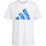 adidas Boys' Short Sleeve Aeroready Performance Logo Tee T-Shirt