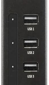 DupliM 1 to 10 Mini USB 3.0 Flash Drive Duplicator Cloner Burner Computer Connected for MAC and PC