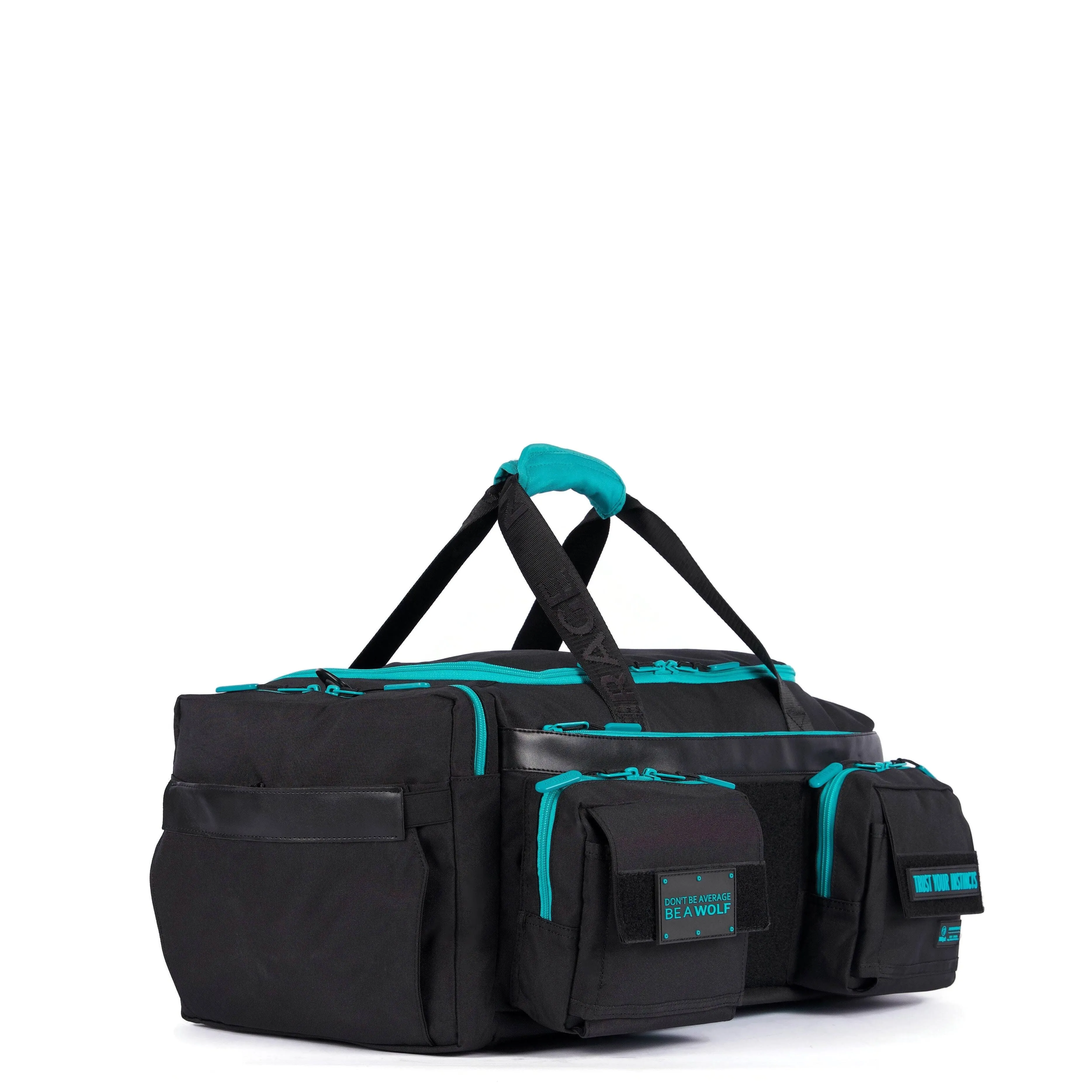 WOLFpak 40L Duffle Bag (Fierce Aqua)