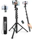 Phone Tripod 70&#034; Tripod for iPhone Cellphone Selfie Stick Tripod Stand