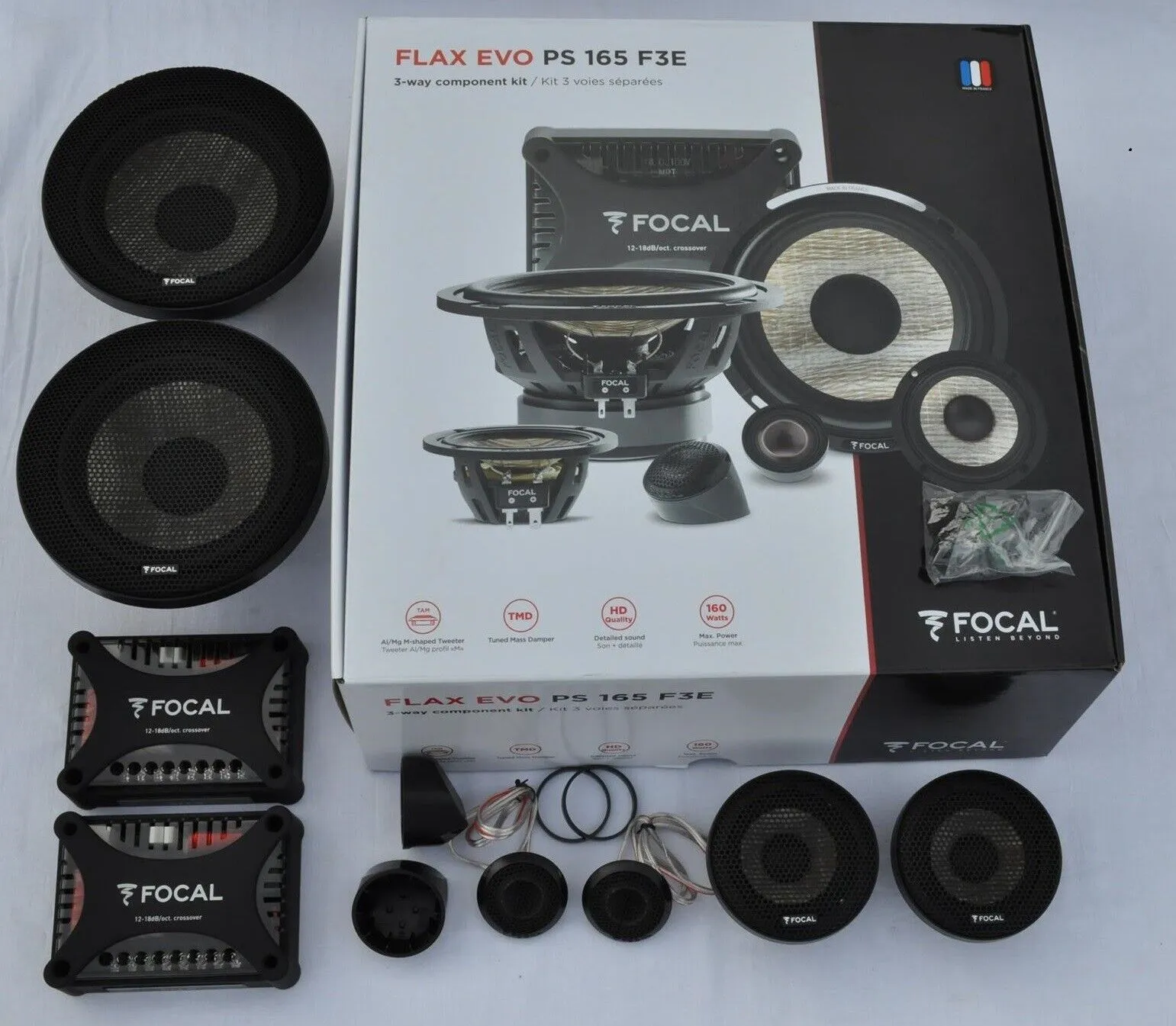 Focal PS 165 F3E Flax Series 3-Way Component Kit