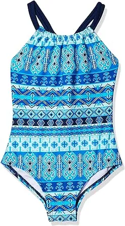 Kanu Surf Girls&#x27; Mahina Beach Sport One Piece Swimsuit NWT