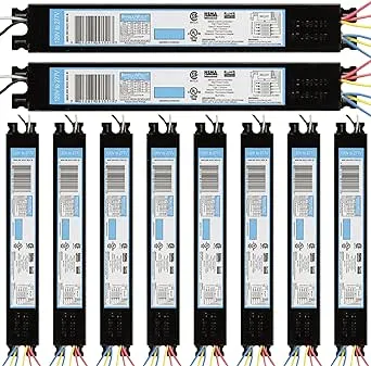 10 Pack - Replacement for ICN-4P32-SC 3 & 4 Lamp T8 Fluorescent Electronic Ballast - 120-277 Volt - Instant Start - UL Approved