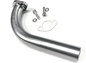 ARSPORT Exhaust Pipe Header For: Lifan 3HP,Monster moto 80cc,Go Kart and mini bikes. (NOT FOR PREDATOR 79CC OR COLEMAN 3HP ENGINES)