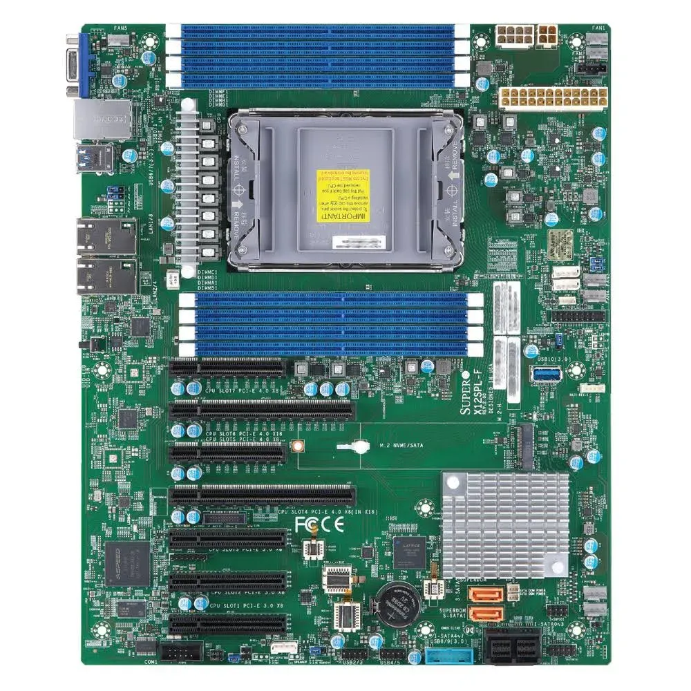 SUPERMICRO MBD-X12SPL-F-B ATX Server Motherboard LGA 4189 C621A