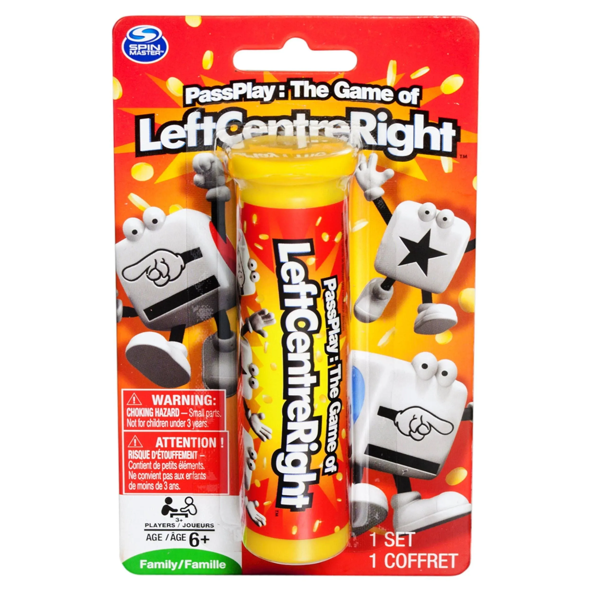 Left Center Right Family Dice Game. NEW SEALED 