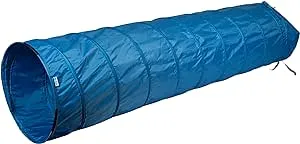 Pacific Play Tents 20515 Kids 9' X 28" Institutional Play Tunnel - Blue