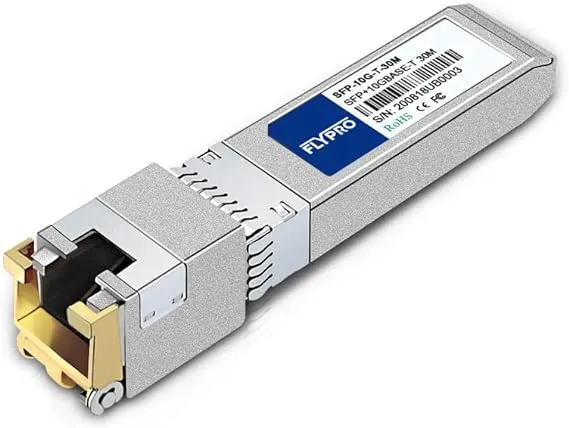 FLYPROFiber 10GBase-T SFP+ to RJ45 for Ubiquiti, UniFi UF-RJ45-10G, Dream Machine ...