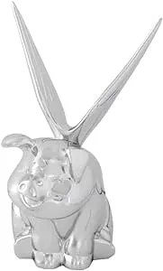 GG Grand General 48200 Chrome Smiley Pig with Wings Hood Ornament