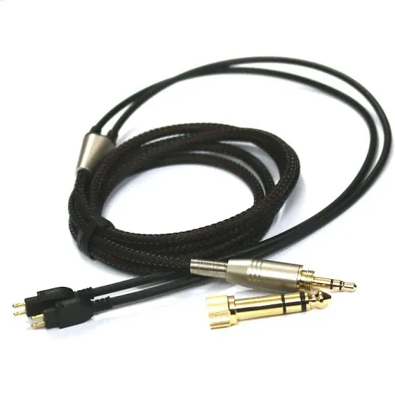 NewFantasia Replacement Audio Upgrade Cable for Sennheiser HD650, HD600, HD580,