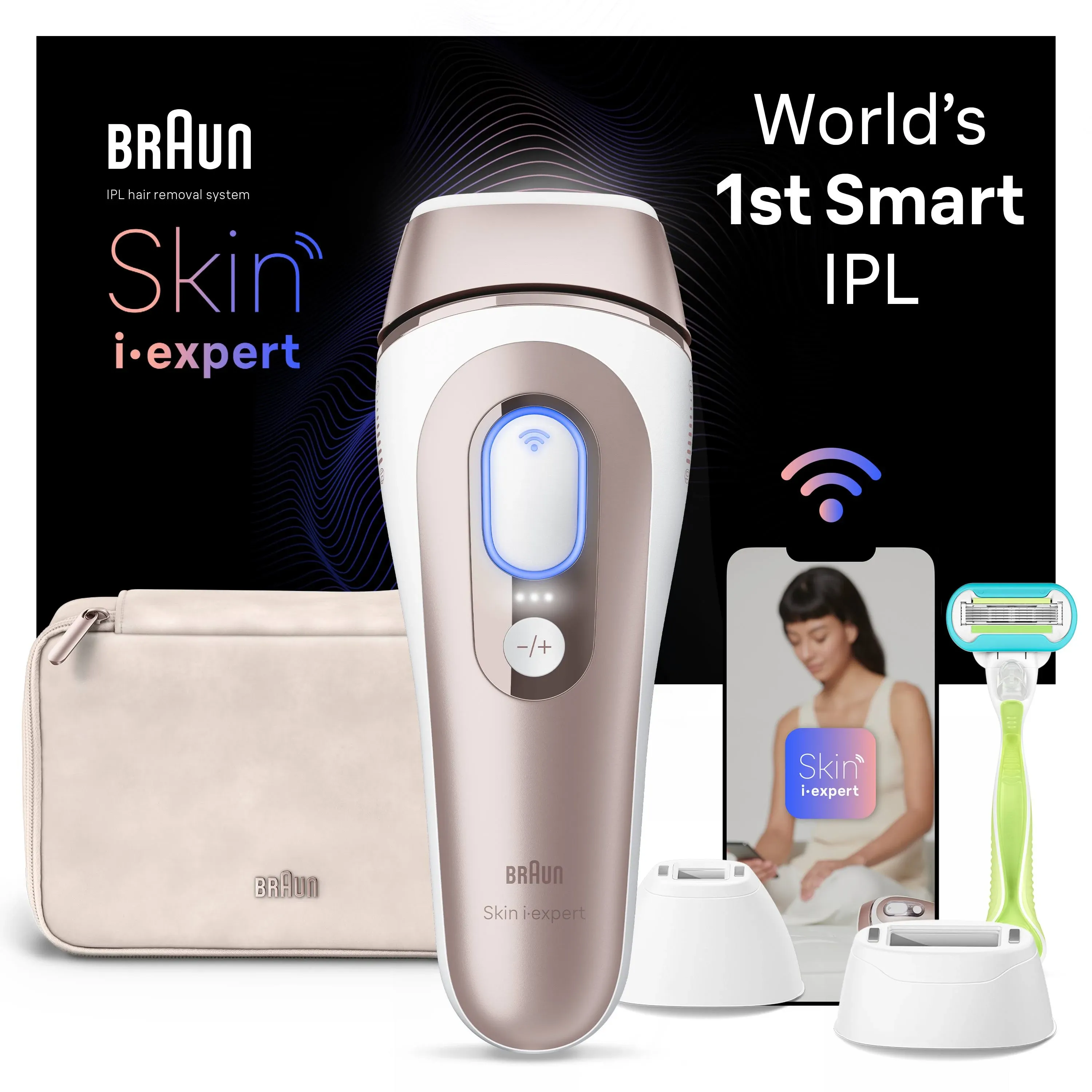 Braun IPL Skin i Expert At Home Hair Removal