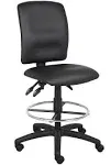 Boss B1645 Multi-function LeatherPlus Drafting Stool