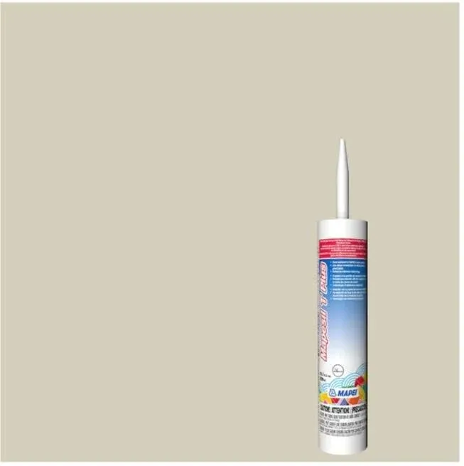 Mapei Mapesil T Plus 10.1-oz Frost Silicone Caulk