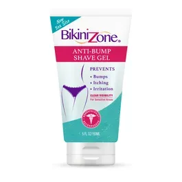 Bikini Zone Anti Bumps Shave Gel, 4 oz