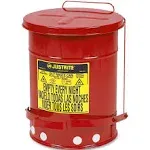 Justrite 6 Gallon Oily Waste Can