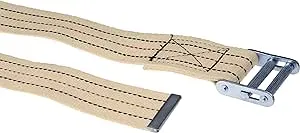 US Cargo Control Piano Moving Strap, 2 Inch x 15 Foot, Cotton Webbing with a Slide Roller Buckle, Straps for Moving Pianos, Appliances, and Dolly