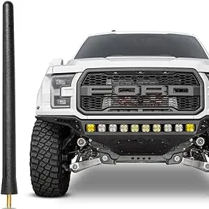 KSaAuto Car Wash Proof Antenna for Ford F150 F250 F350 Accessories 2009-2025, 6 3/4 Inch Stubby Replacement Ford F150 F250 F350 Antenna Upgrade AM FM Radio Reception