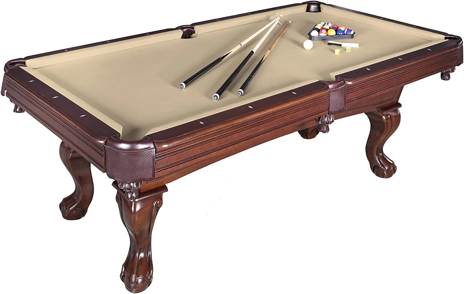 Hathaway Augusta 8-Ft Pool Table Pool Table for Family Game Rooms