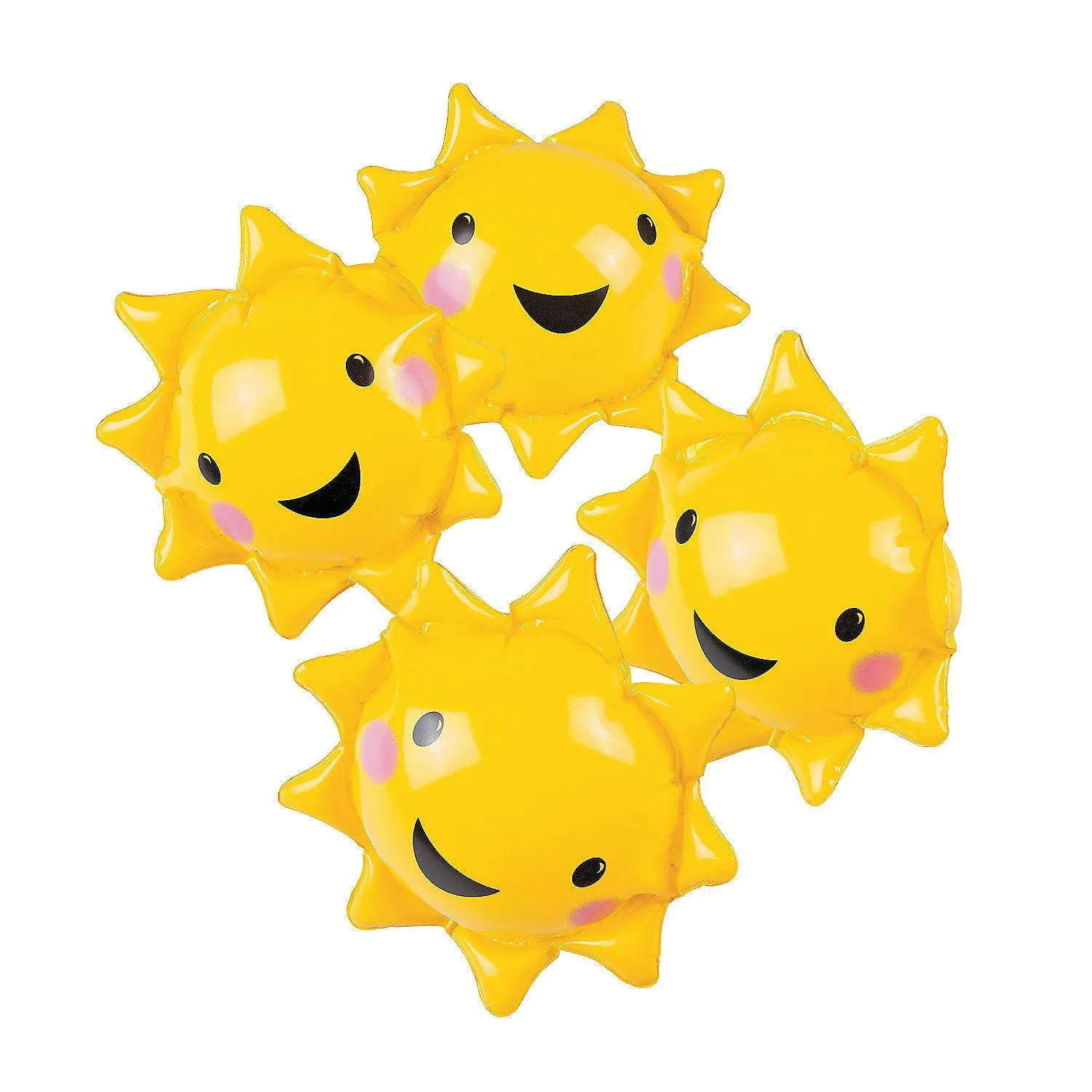 Inflatable 5&#034; You Are My Sunshine Mini Beach Balls, Toys, 12 Pieces