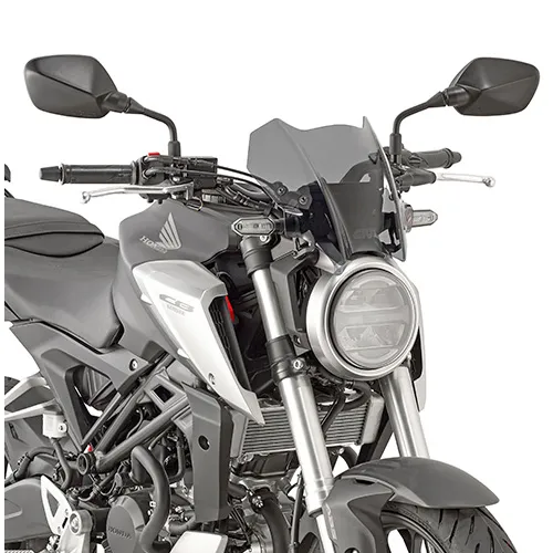 Givi Screen Smoked Windshield for Honda CB125/300r