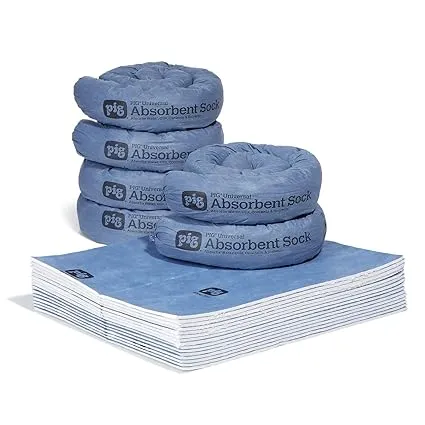 Pig Home Solutions Water Absorbing Kit - Absorbs up to 10 Gallons per kit - Blue - PM50491