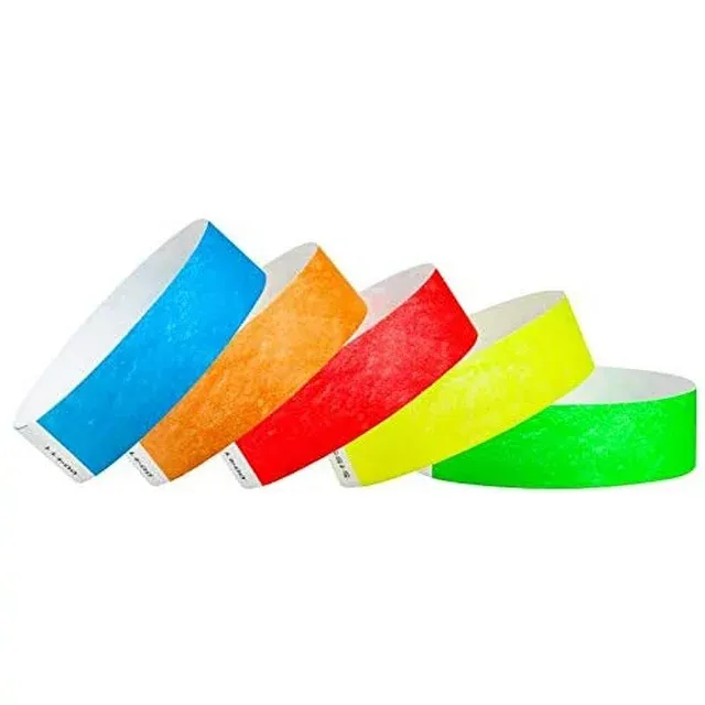 WristCo Variety Pack 3/4" Tyvek Wristbands