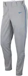 Nike Men&#039;s Vapor Select Piped Baseball Pants GRAY | ROYAL LG