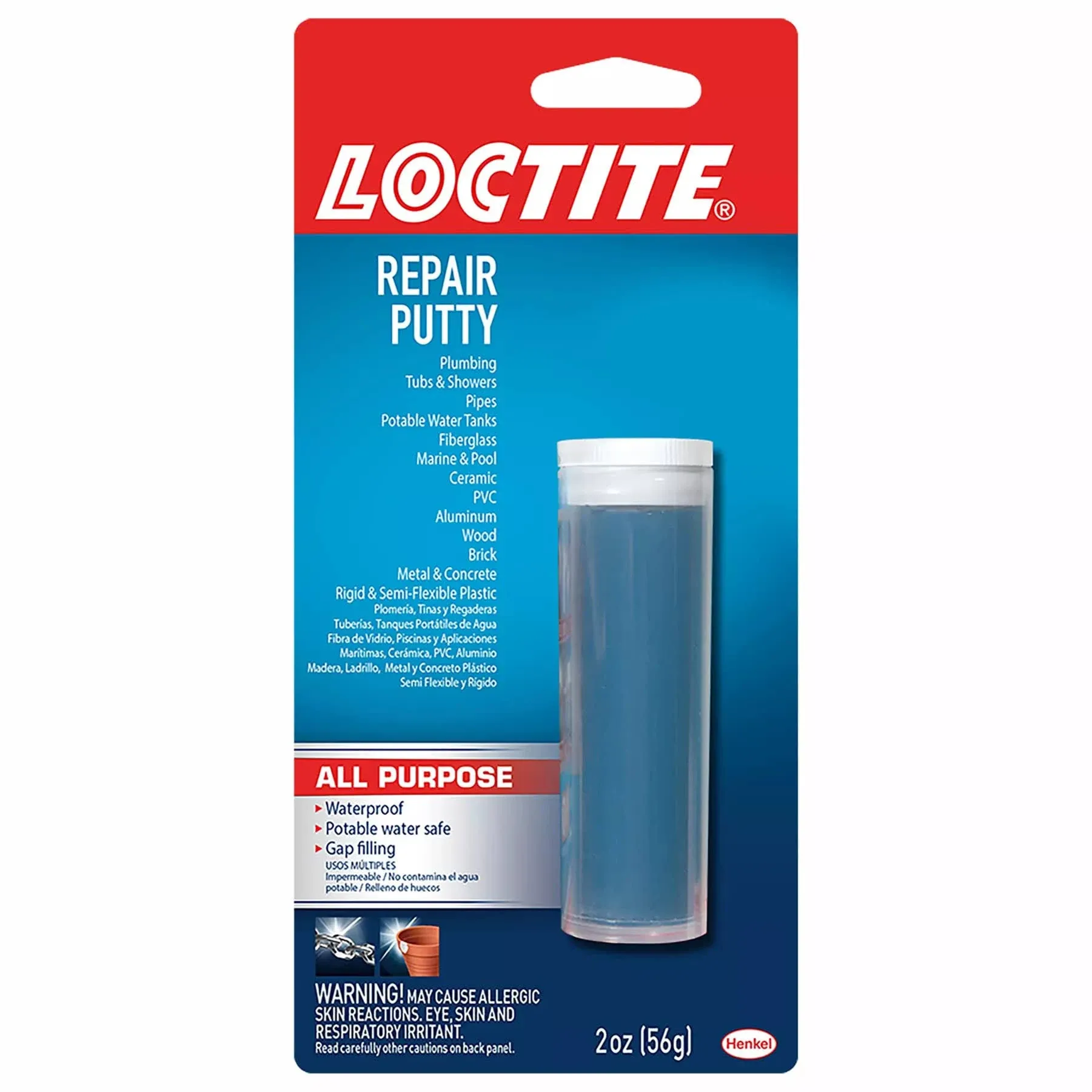 Loctite 2 oz All Purpose Repair Epoxy Putty - 1999131 | Blain's Farm & Fleet