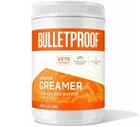 Bulletproof French Vanilla Creamer Keto Coffee Creamer with MCT Oil and Grass-Fed Butter