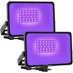 Onforu 30W LED Black Flood Lights FG73