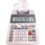 Sharp SHREL1750V Desktop Calculator,Printing,LCD,12 Digit