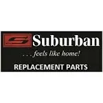 Suburban | RV Furnace Access Door | 6258AEB | SF Series | Black