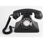 GPO Retro 200 Rotary Telephone - Black