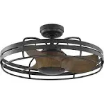 Progress P250096-143 Bastrop 26 inch Graphite Ceiling Fan