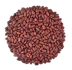 Organic Dark Red Kidney Beans- Fiber & Protein rich, Raw, Non-GMO, Vegan Bulk-5LB