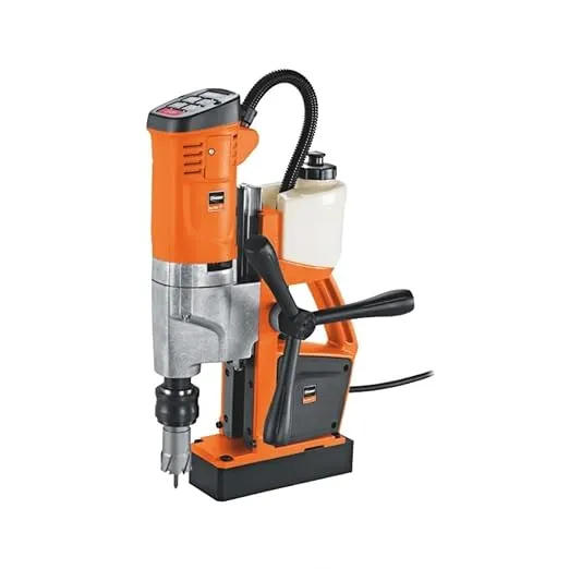 Jancy JMU 137-2 QW Universal Magnetic Core Drill Press Up to 1-3/8 Inches - High-Speed Efficiency for Construction Site Twist Drilling - 1100W Motor, Forward/Reverse Rotation - 72705861120